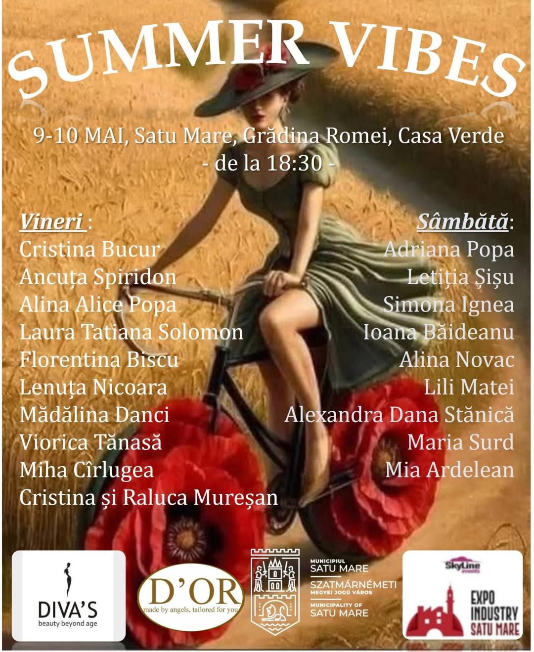 Gala Summer Vibes. Eveniment de modă inedit în Grădina Romei