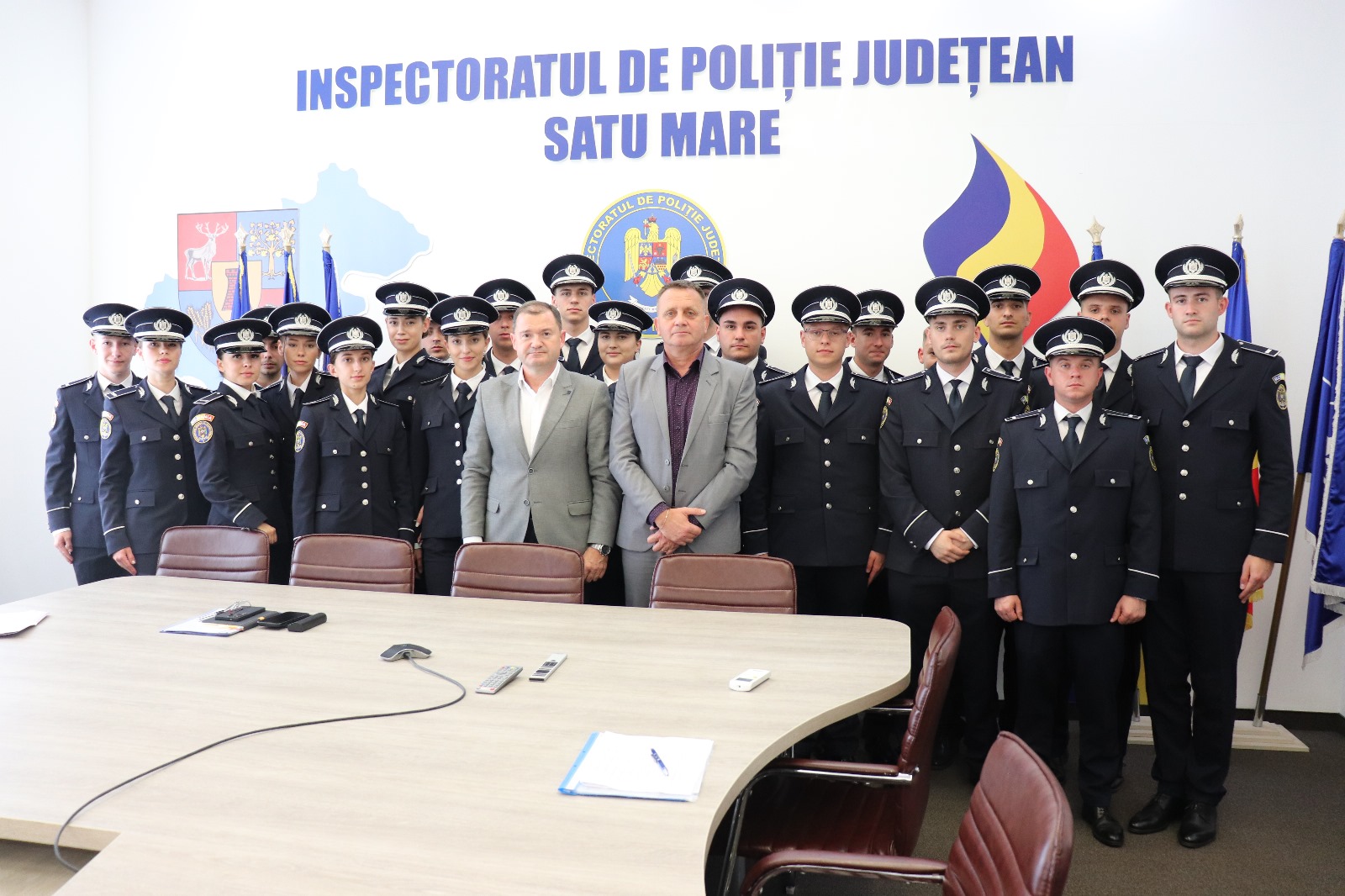 Forțe proaspete la Inspectoratul de Poliție Județean Satu Mare