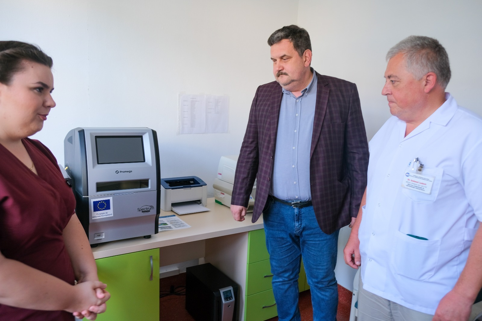 Laboratorul de genetică și anatomie patologică al Spitalului Județean de Urgență Satu Mare a fost dotat cu aparatură medicală performantă
