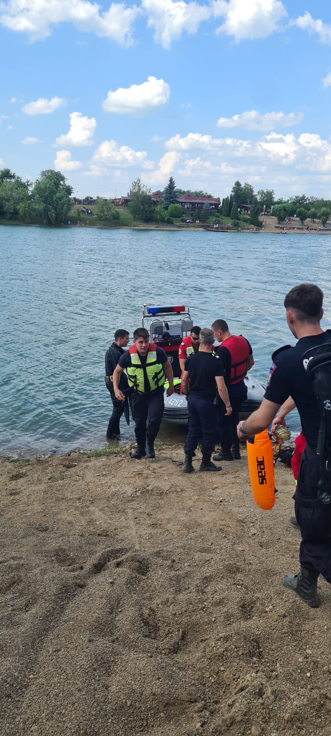 Cele două persoane dispărute au fost găsite decedate în lacul Balastieră Iojib