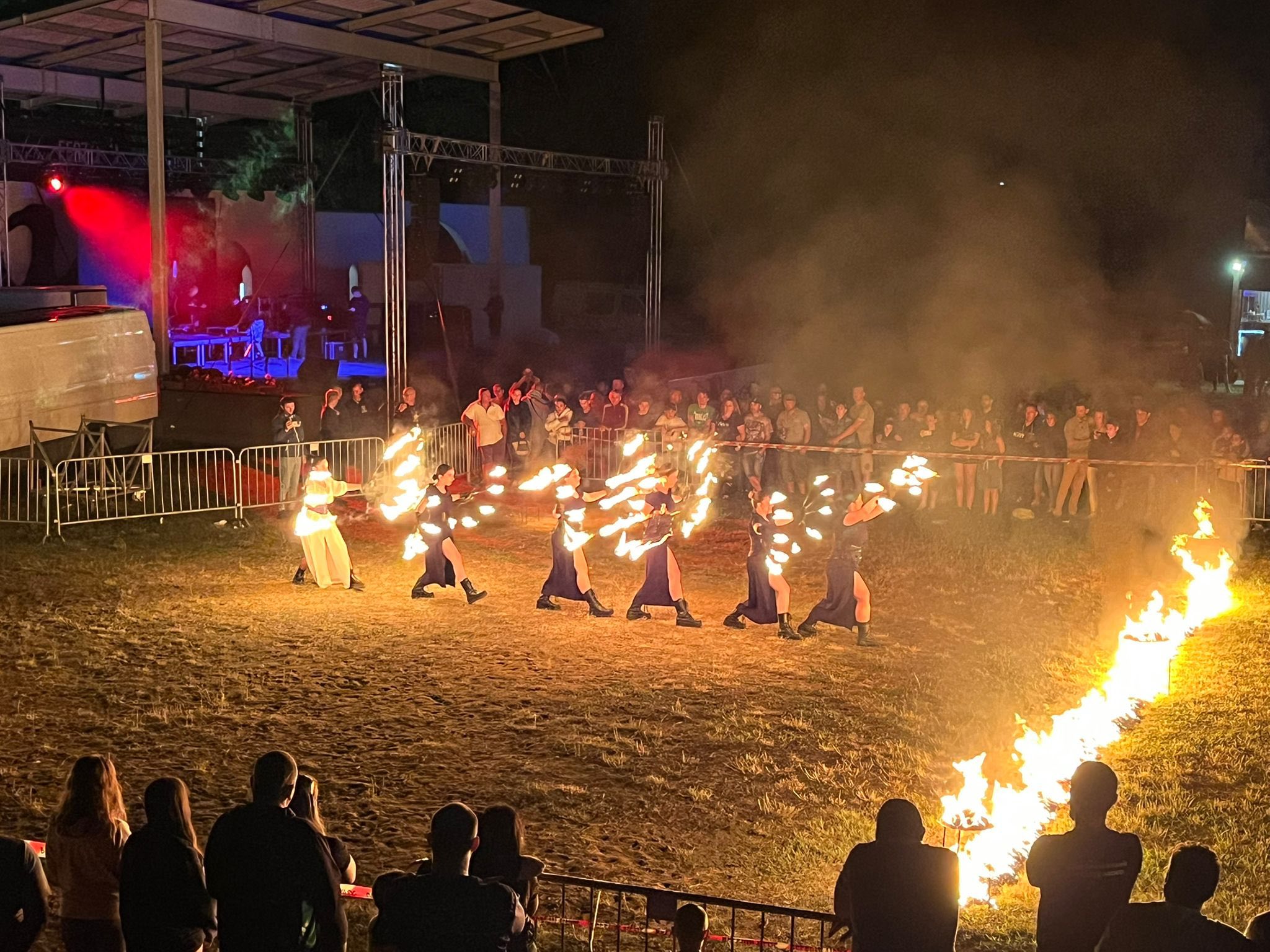 Lăncierii și Arcașele Cetății Ardud, spectacol medieval de excepție în Ungaria