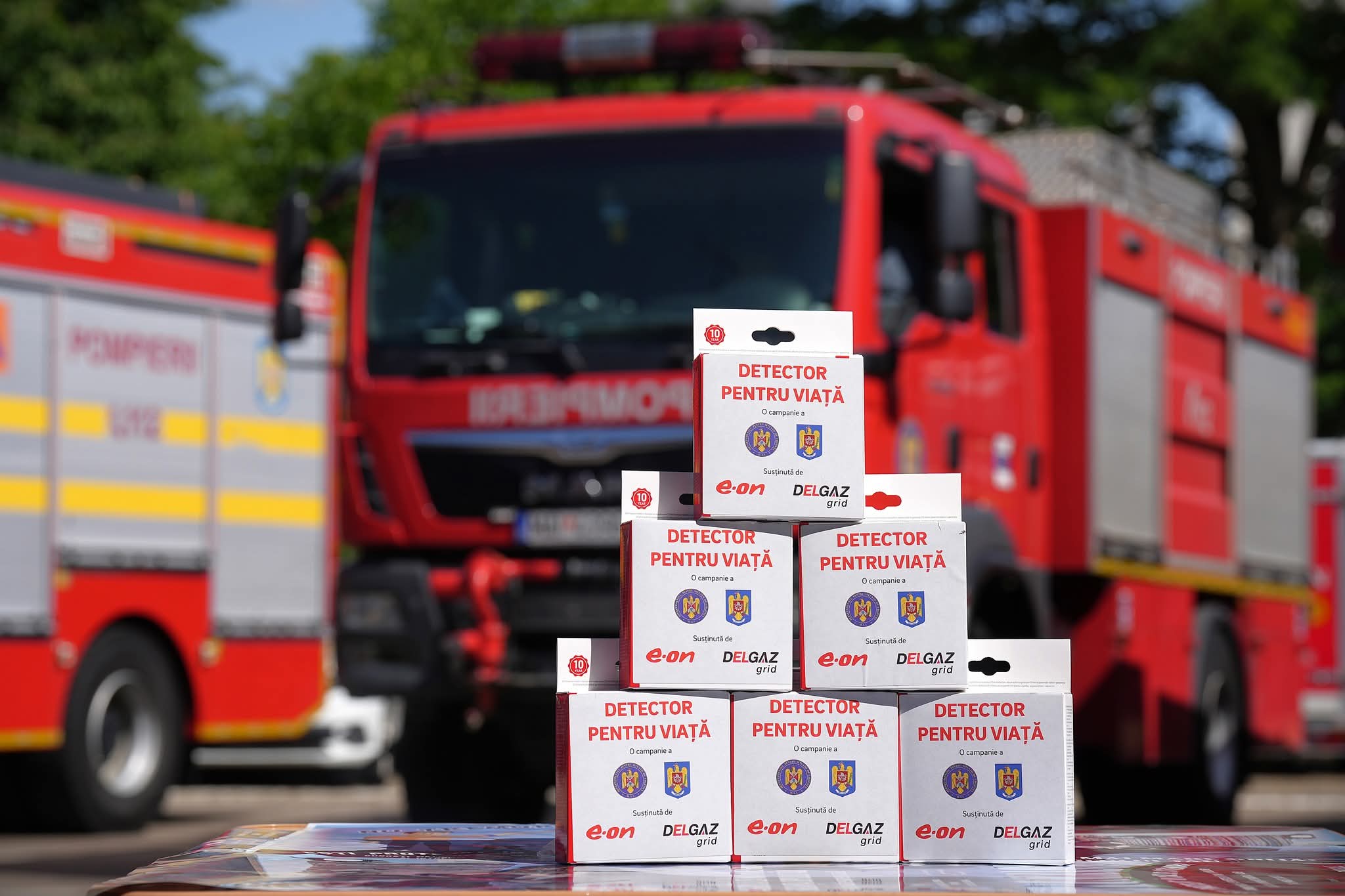 500 de detectoare de fum și monoxid de carbon vor fi distribuite în gospodăriile familiilor vulnerabile din județ prin ISU Satu Mare