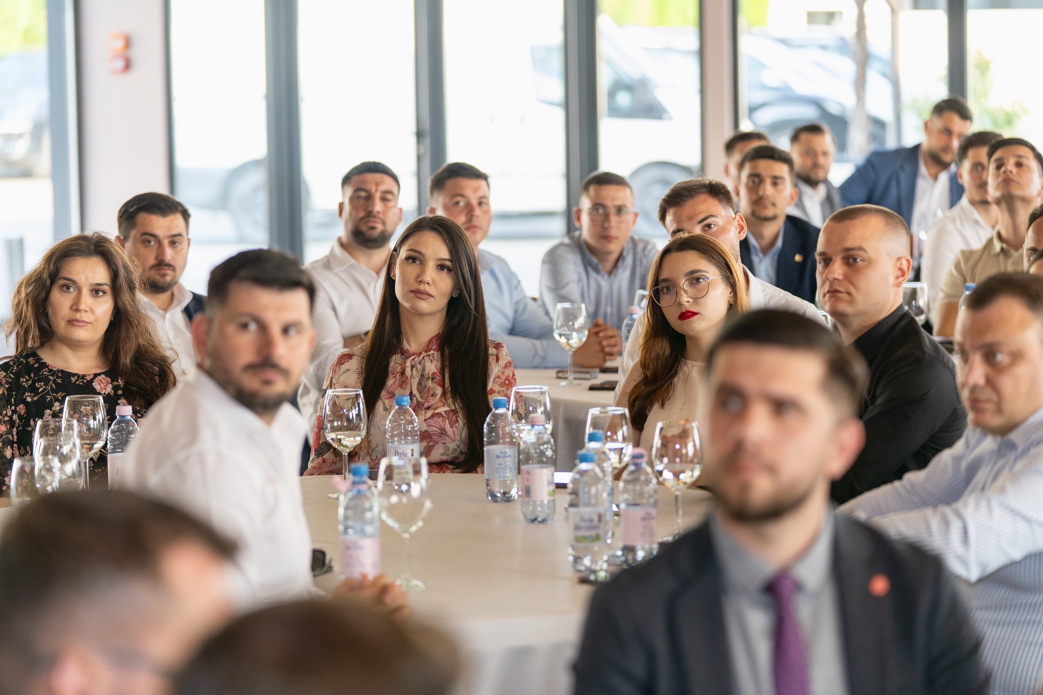 Președintele TSD Satu Mare, Bianca Șorian, la ședința Consiliului Politic Național al Tineretului Social Democrat