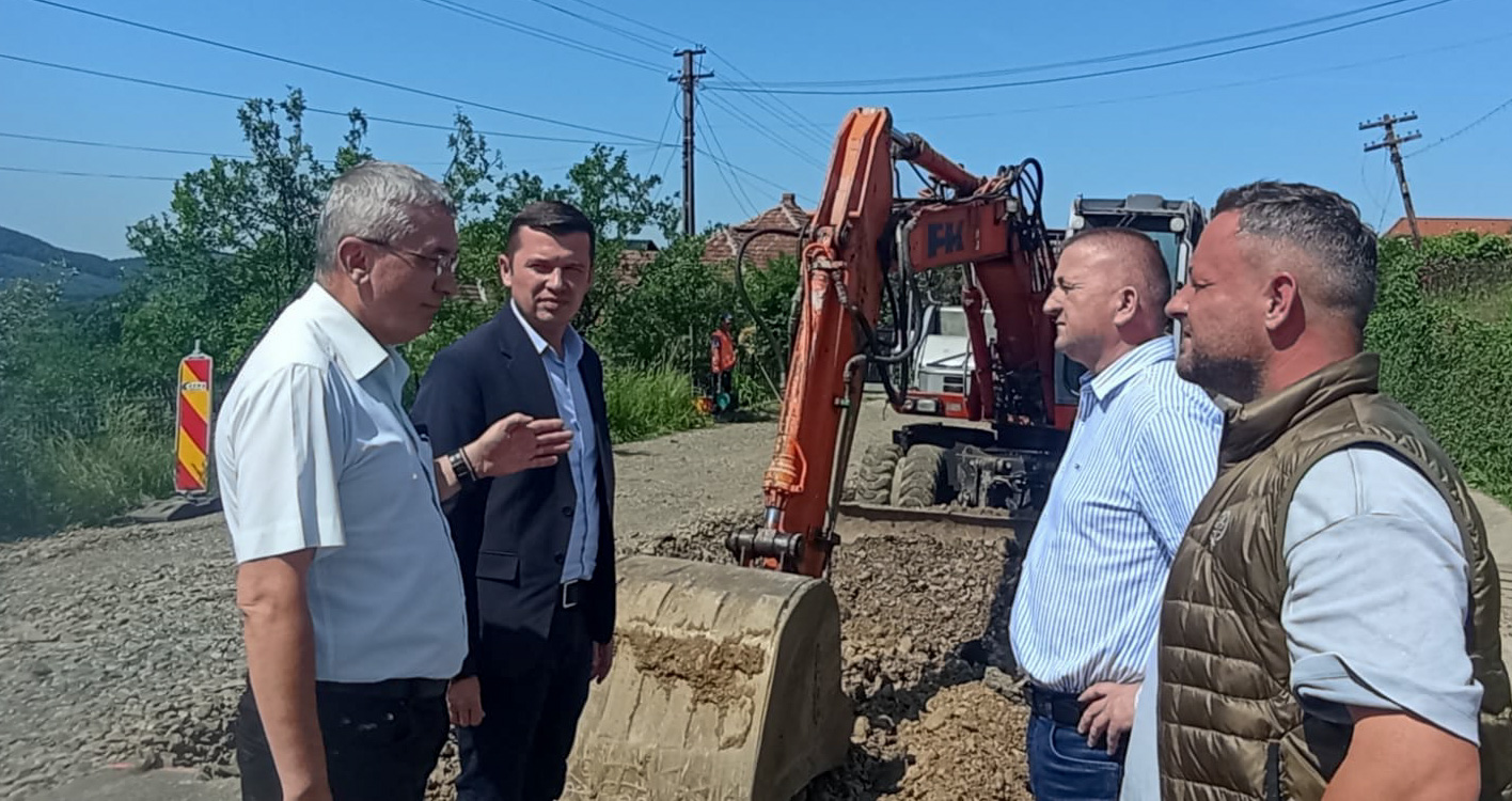 Consiliul Județean Satu Mare intervine pentru stabilizarea drumului DJ 109L la Călinești-Oaș