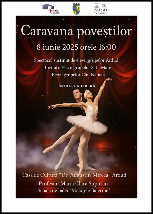 Caravana Poveștilor – Spectacol de balet la Ardud