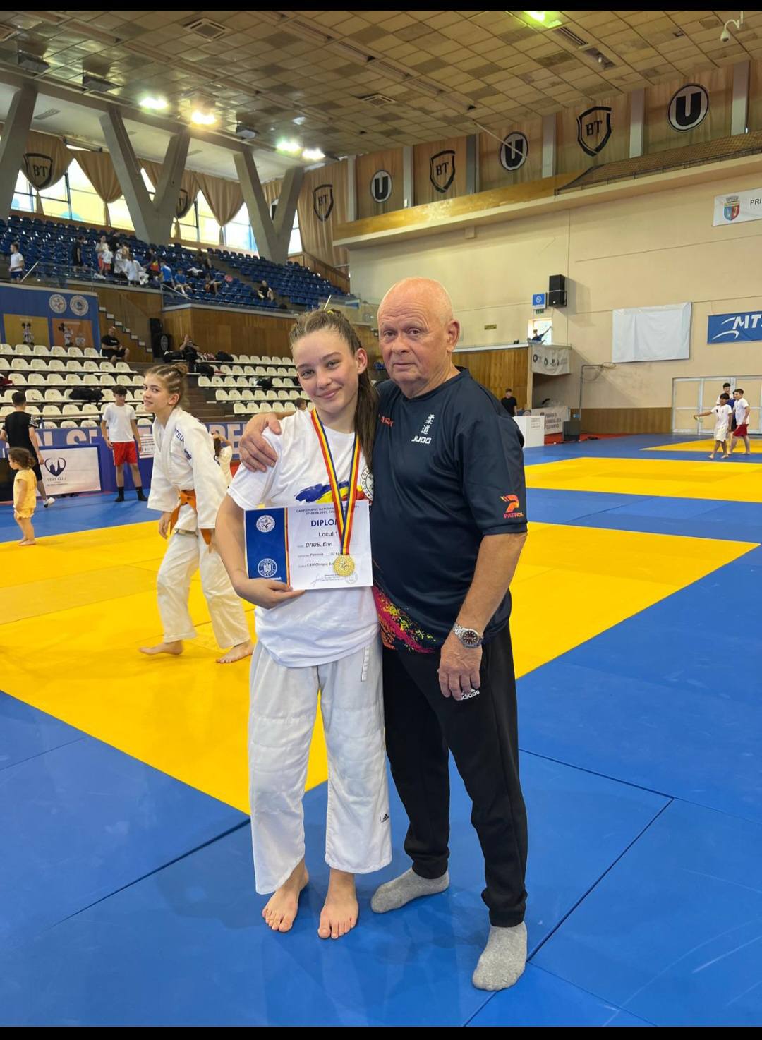 Erin Oros, la primul său titlu național