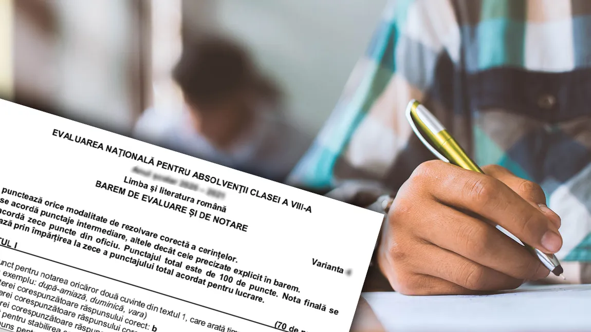 ÎNGRIJORARE. Circa 10% dintre absolvenții de clasa a VIII-a nu s-au prezentat la prima probă de la Evaluare