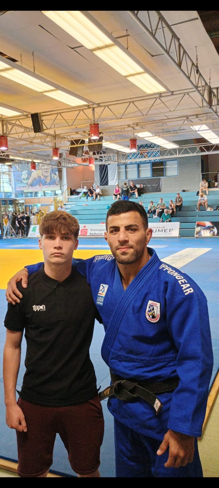 Grebúr Kevin s-a antrenat alături de campioni olimpici,  mondiali și europeni