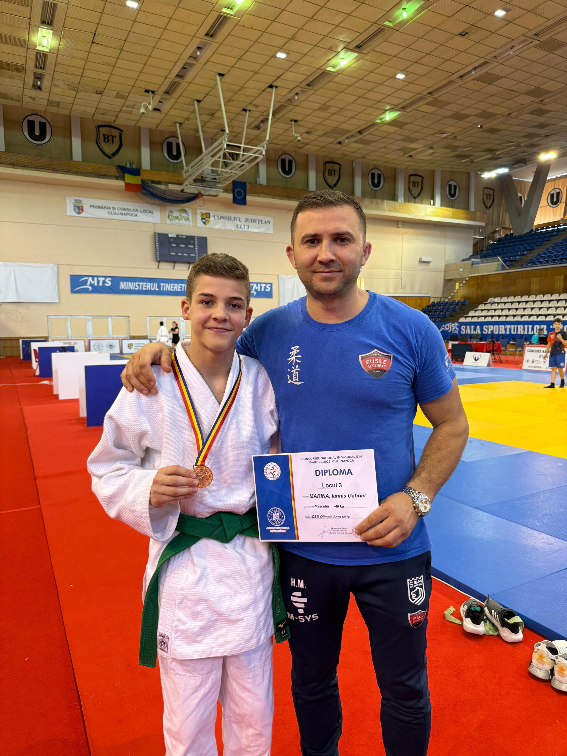 Argint pentru Alessia Micaș și bronz pentru Iannis Marina la Naționale