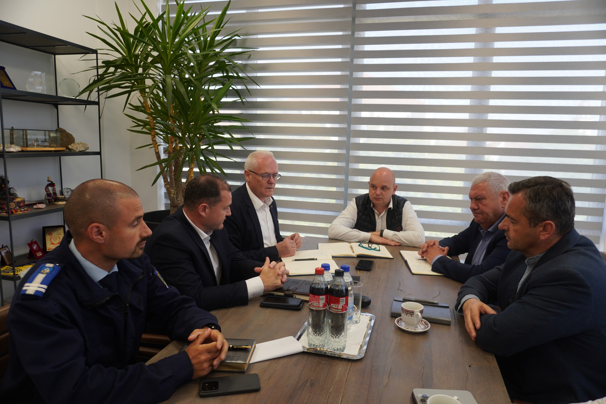 Ședința săptămânală cu șefii structurilor M.A.I. din județ