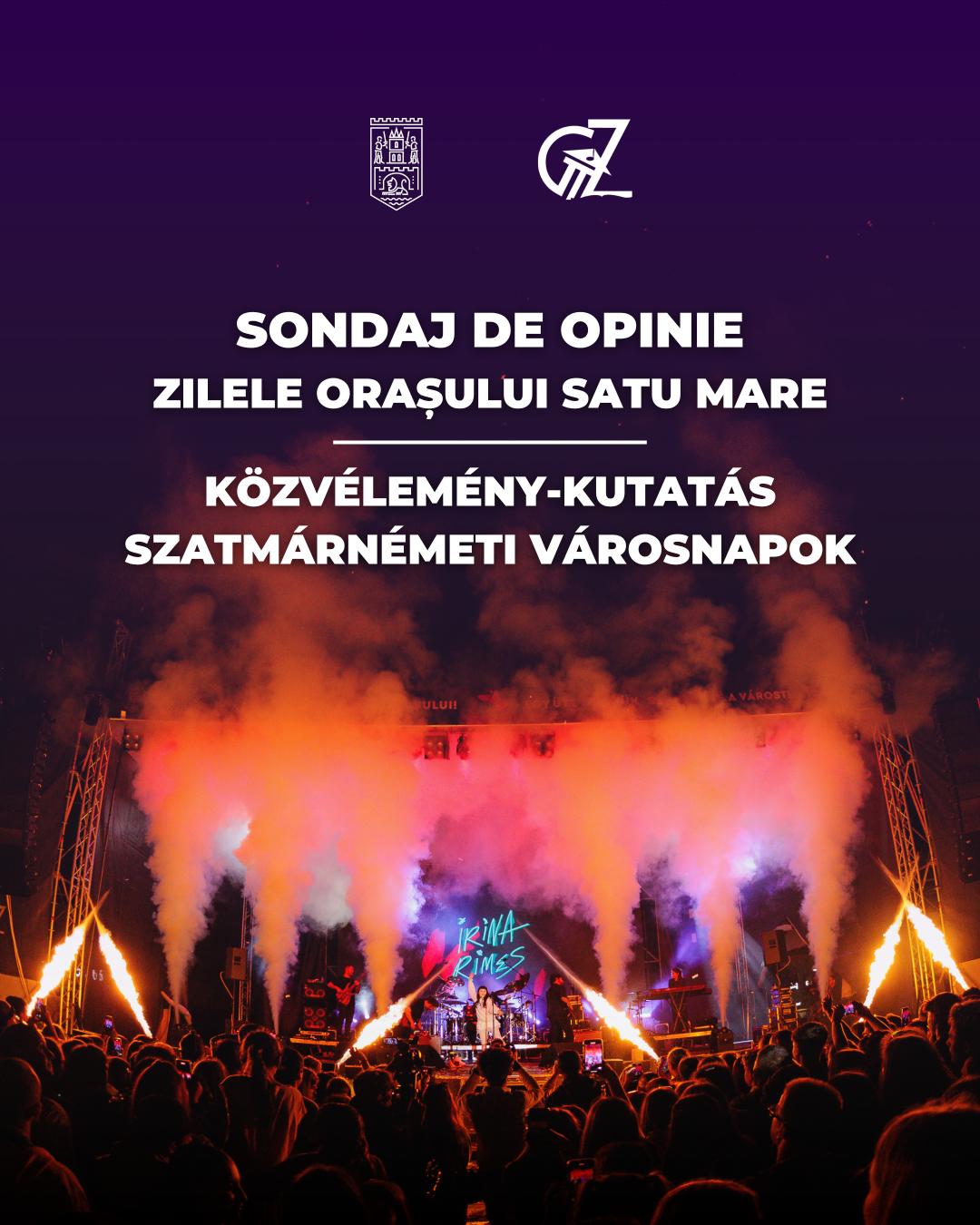 Ce trupe vă doriți să evolueze de Zilele Orașului 2026? Organizatorii așteaptă părerile și propunerile sătmărenilor