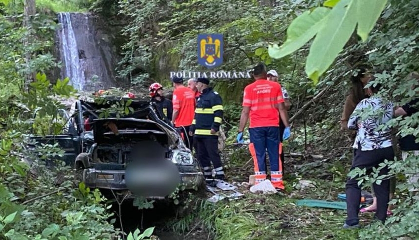 Accident rutier cu două victime în zona Pădurii Mujdeni