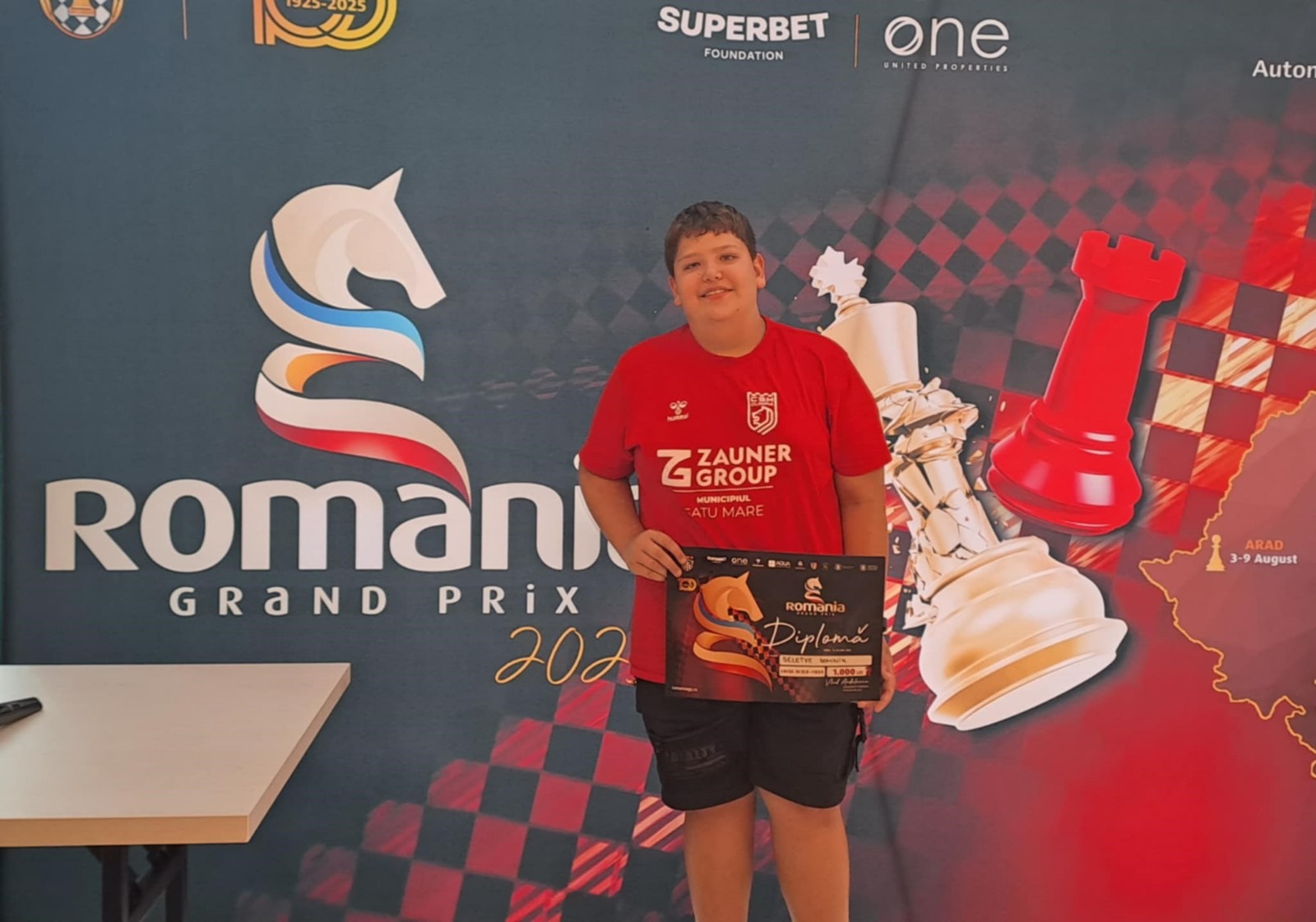 Performanță remarcabilă pentru Seletye Dominik  la Alba Grand Prix Rapid 2025