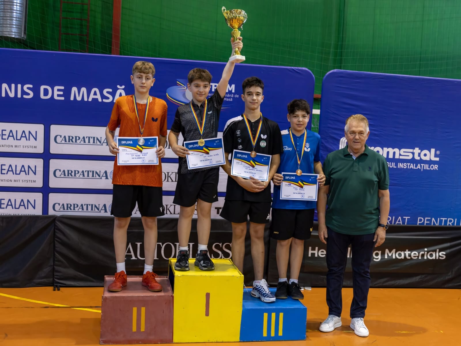 Albert Czigler din Supuru de Jos bronz la Top 16 România de la Constanța