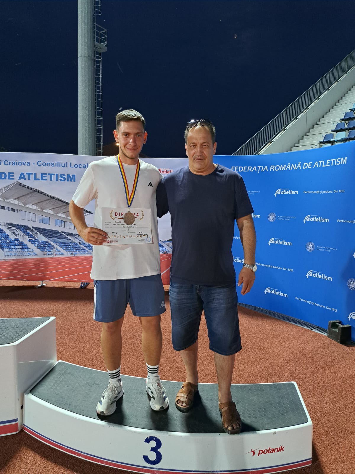 Atletism : Richard Varga de la LPS-CS Satu Mare, bronz la Naționalele de Tineret in proba de 110m garduri