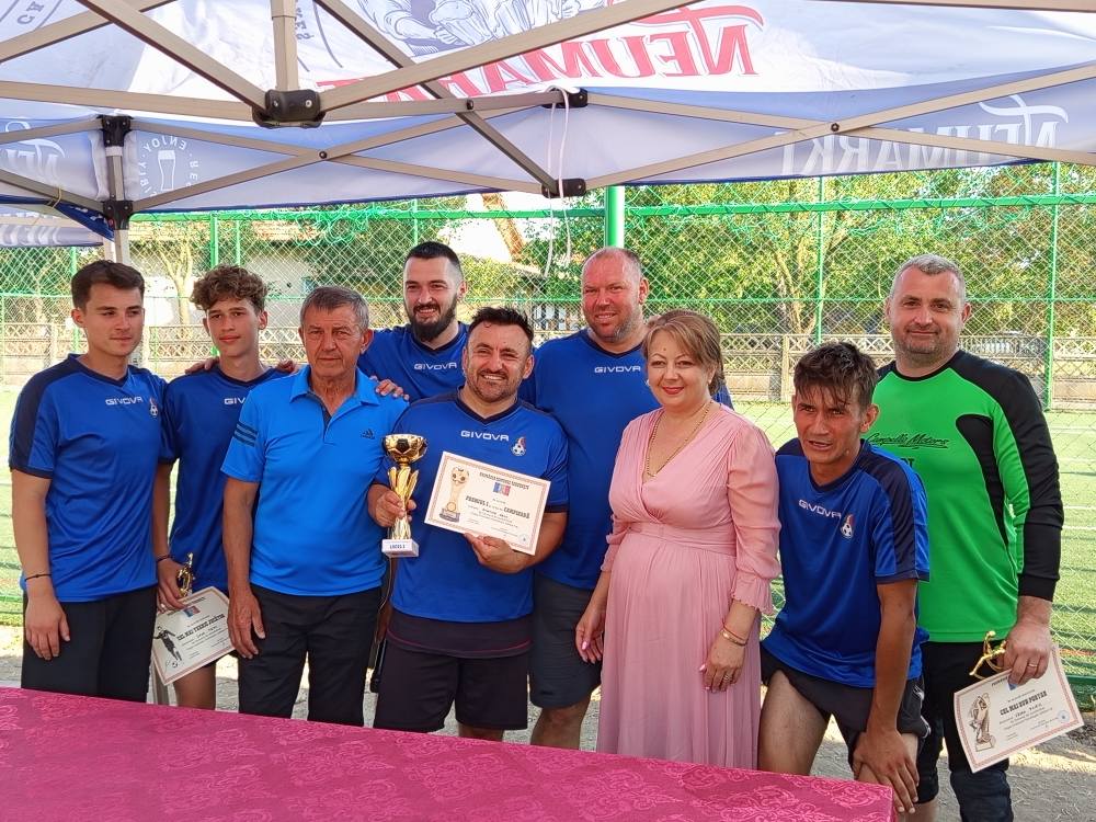 Sporting Gelu câștigă prima ediție a Cupei Comunei Terebești la fotbal