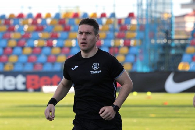 Kovacs Szabolcs, în camera VAR la meciul FC Argeș - Rapid