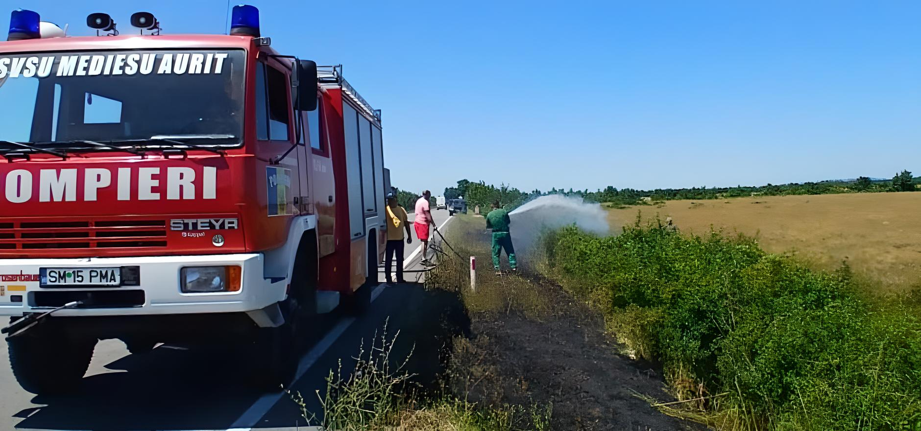 INTERVENȚIE. Gest de neglijență cu urmări grave evitate la limită, la Medieșu Aurit