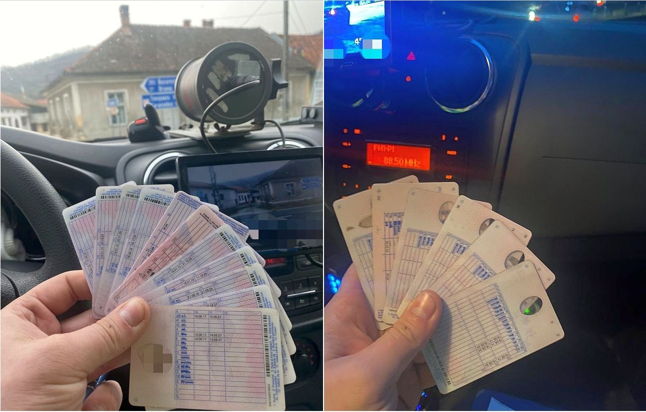 Peste 20 de permise suspendate de poliţiştii sătmăreni în week-end