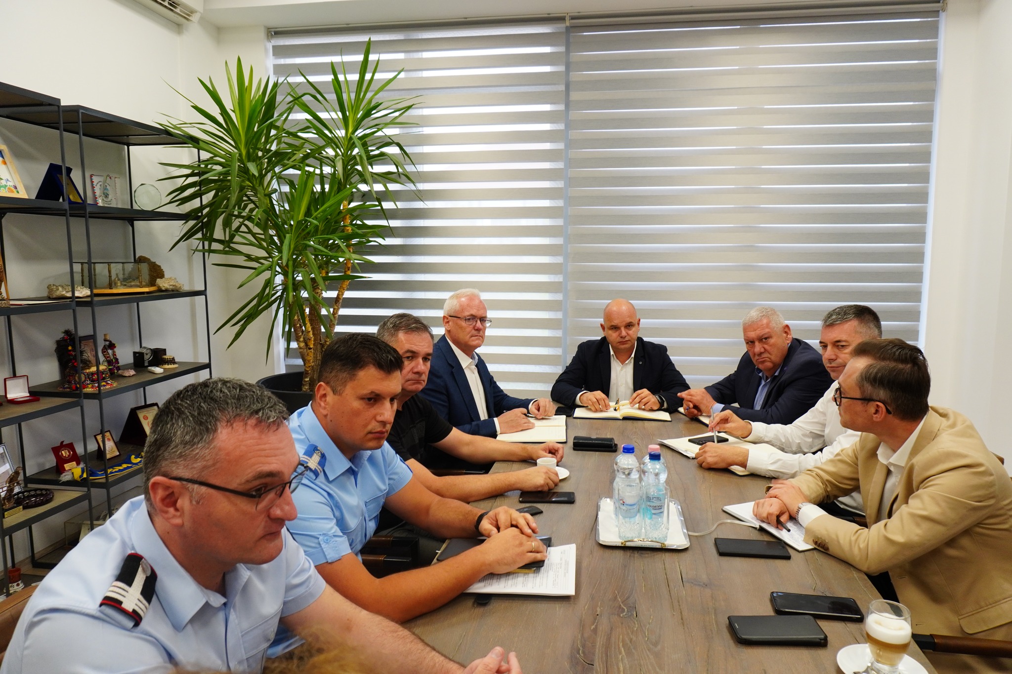 Ședință de lucru cu șefii structurilor Ministerului Afacerilor Interne, la Prefectură