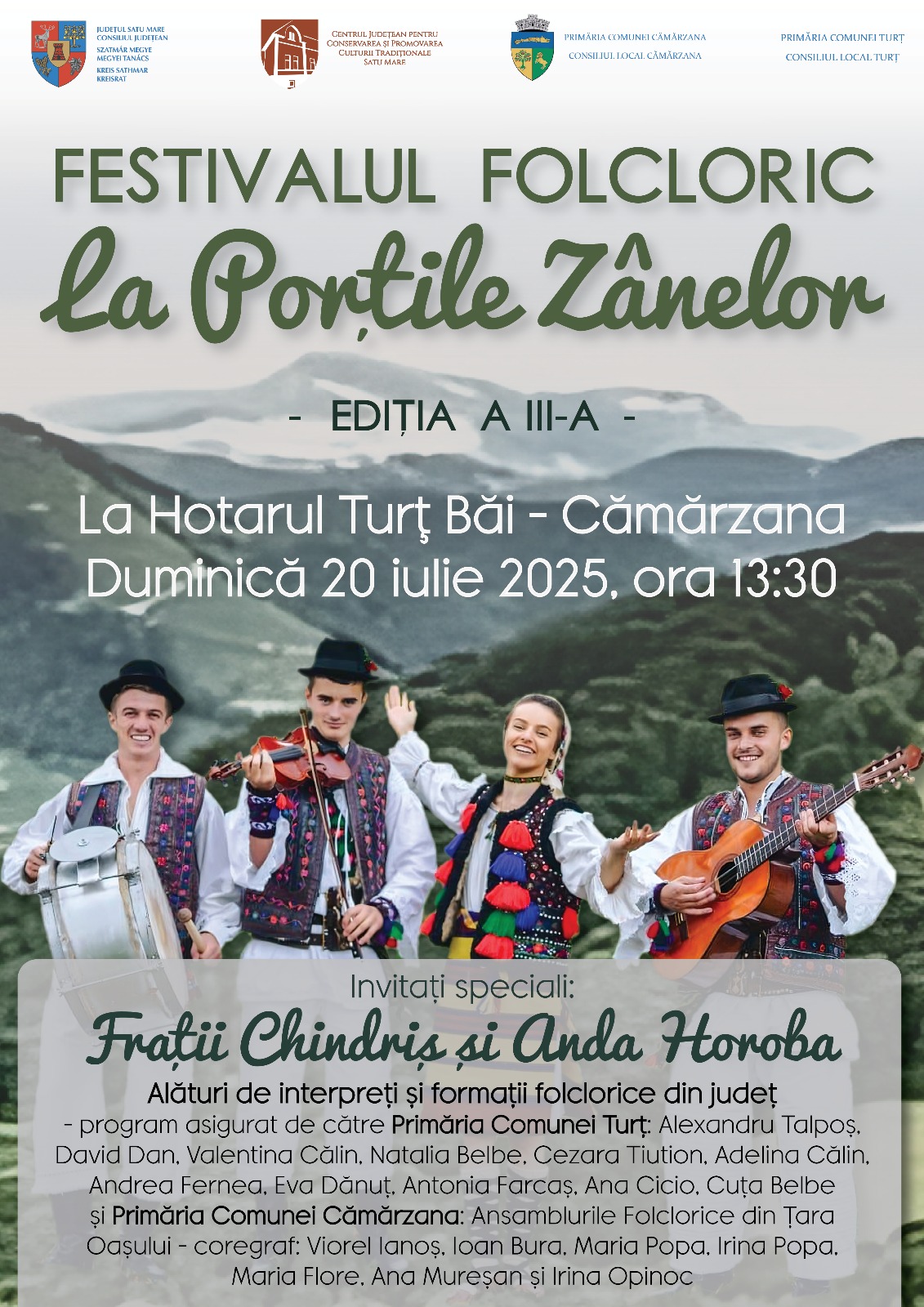 Tradiție și veselie în Țara Oașului: Festivalul Folcloric „La Porțile Zânelor” revine cu ediția a III-a