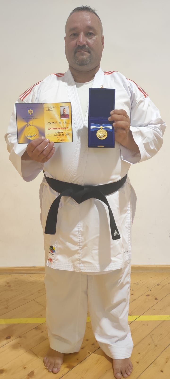 La mulți ani, Csatari Attila! Antrenorul care a pus bazele clubului de karate Yakuza împlinește 50 de ani