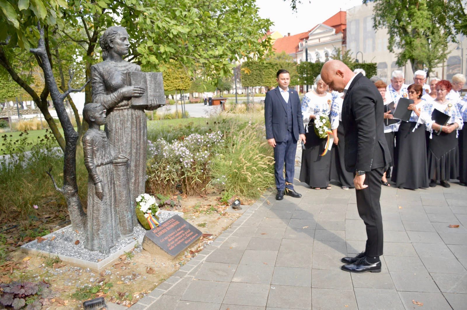 Prefectul județului Satu Mare, Altfatter Tamás, a participat la manifestările dedicate Zilei Limbii Române