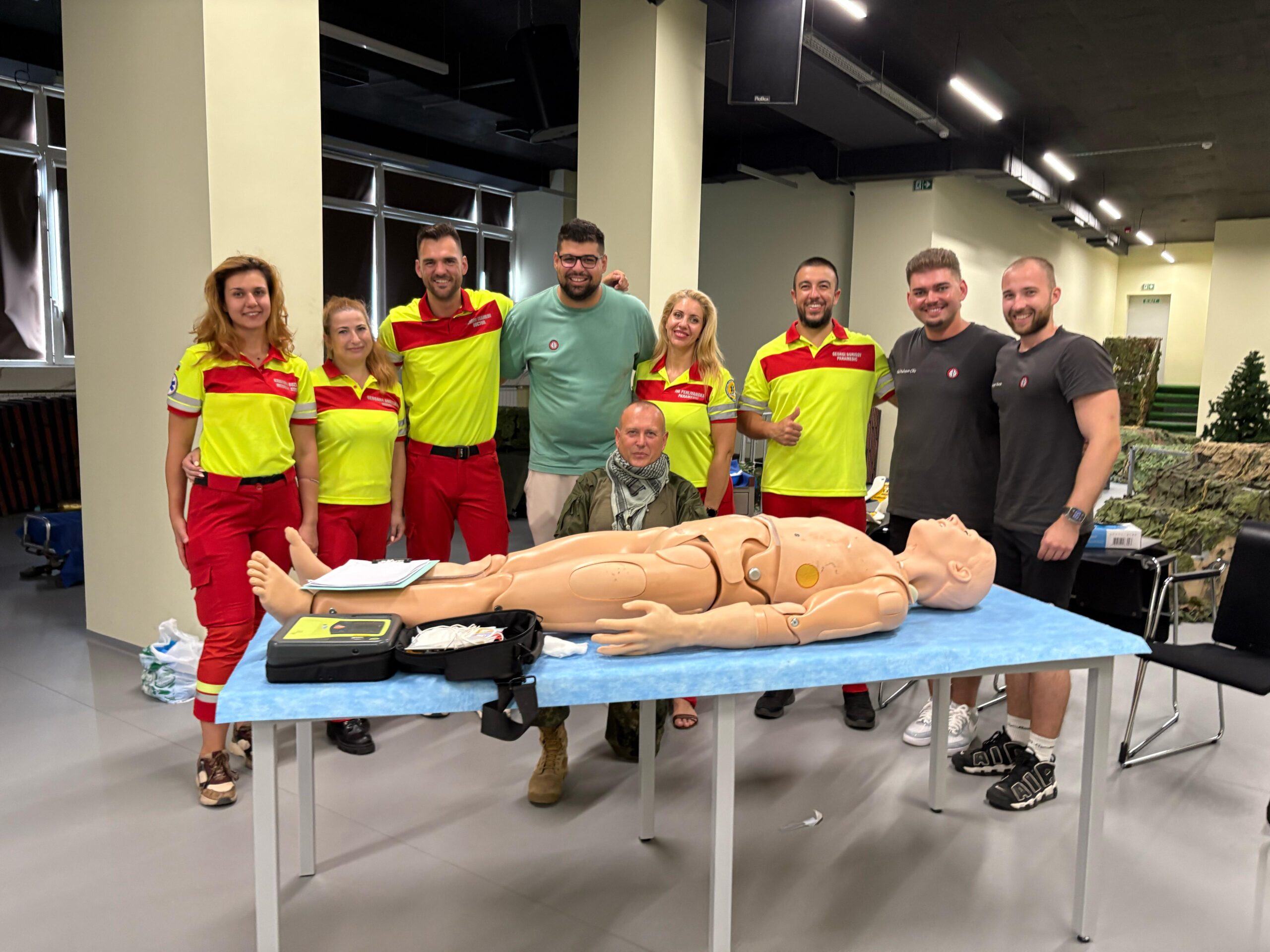 EXCELENȚĂ: Colegul nostru, Vlad Mulcuțan-Chiș, a participat în perioada 11-14 august la un Training Internațional Medical în Bulgaria