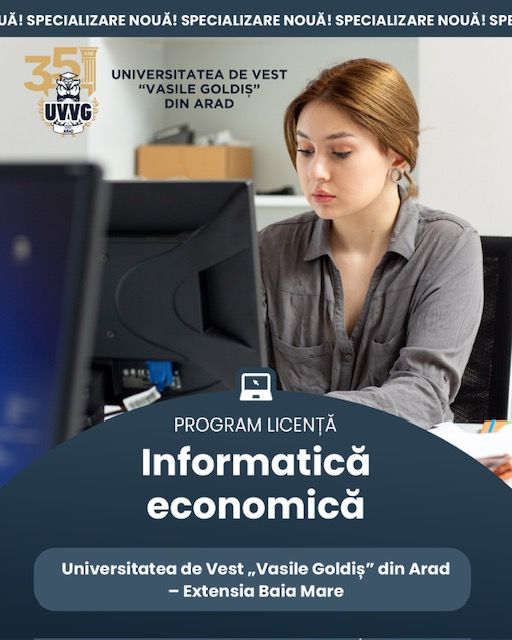 Studiile noului program în cibernetică, statistică și informatică economică la UVVG