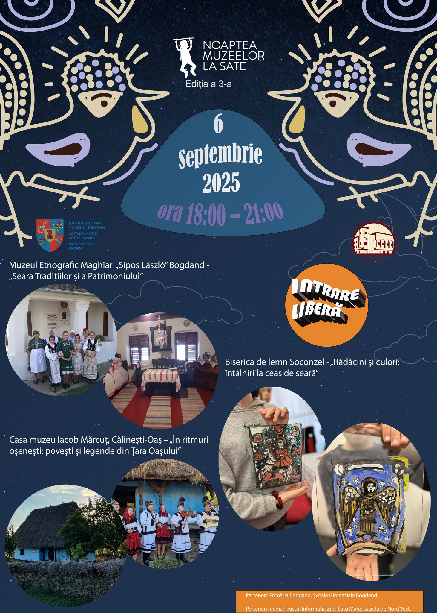 EVENIMENT. Noaptea muzeelor la sate – Ediția a III-a, 6 septembrie 2025