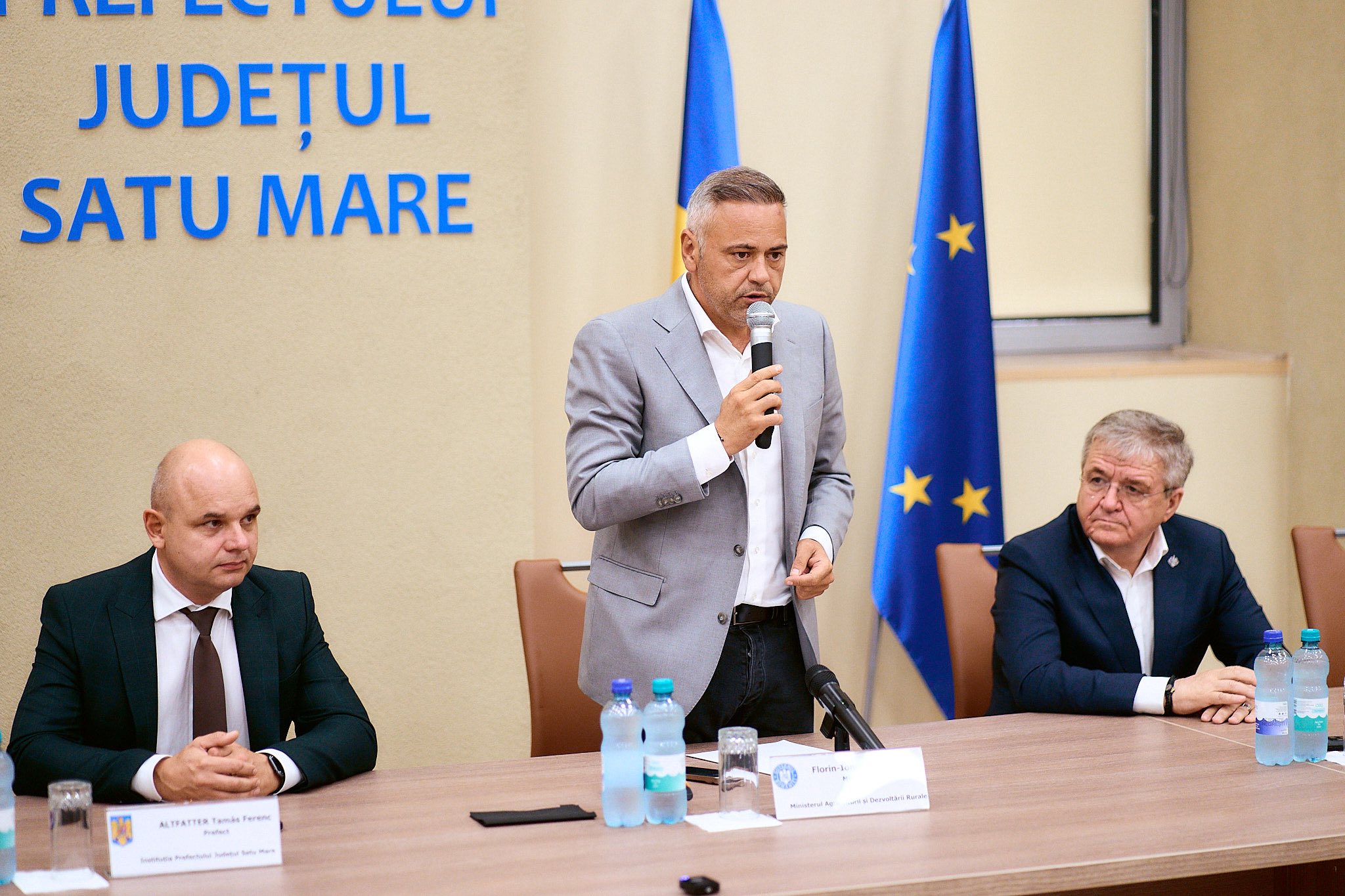 Ministrul Agriculturii, Florin-Ionuț Barbu, în vizită de lucru la Satu Mare: Agricultura județului Satu Mare beneficiază de un sprijin concret și susținut