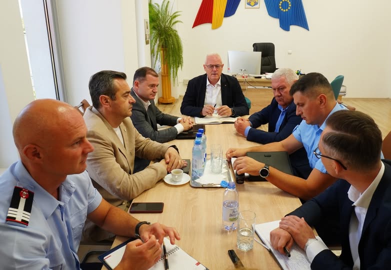 Ședință de lucru cu șefii structurilor Ministerului Afacerilor Interne