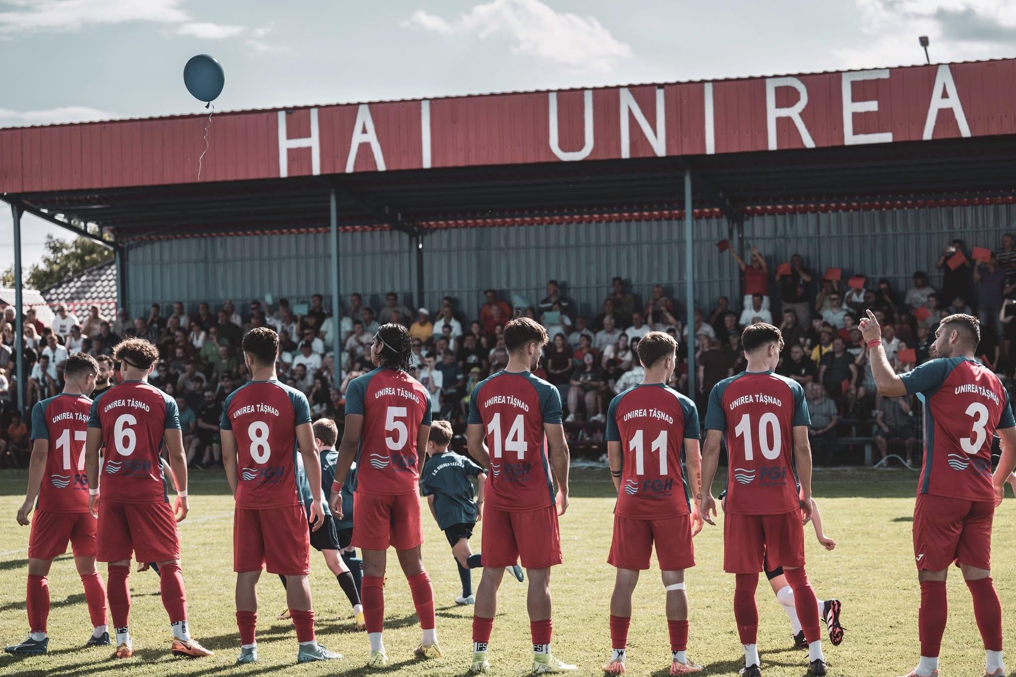 Unirea Tășnad se impune la Recea în primul amical al verii