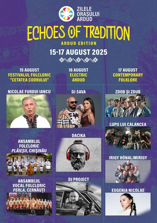 PROGRAM PE ZILE ŞI ORE! Zilele Orașului Ardud la Cetatea Ardud! Trei zile de sărbătoare şi distracţie