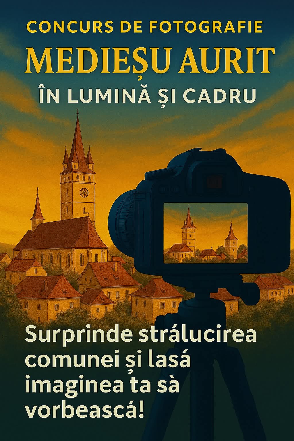 Concurs de fotografie „Medieșu Aurit în Lumină și Cadru”