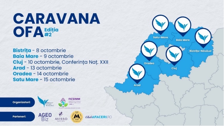 Caravana OFA – ediția a II-a: susținerea și promovarea antreprenorilor în Regiunea Nord-Vest