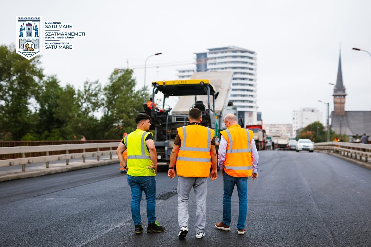 Podul Golescu va fi redeschis circulației după finalizarea lucrărilor de reparații