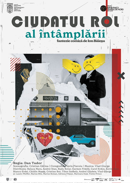 Trupa Mihai Raicu invită publicul la prima premieră a stagiunii: „Ciudatul rol al întâmplării”, fantezie comică de Ion Băieșu