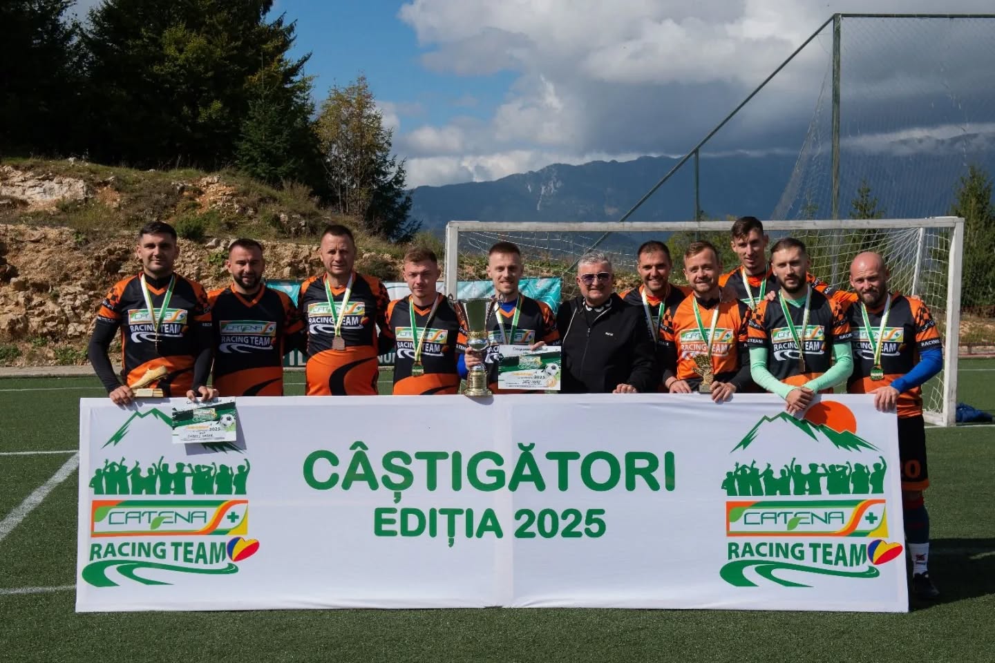 Echipa Catena Satu Mare, locul 3 la Campionatul de Fotbal Catena Racing Team, ediția a 12-a