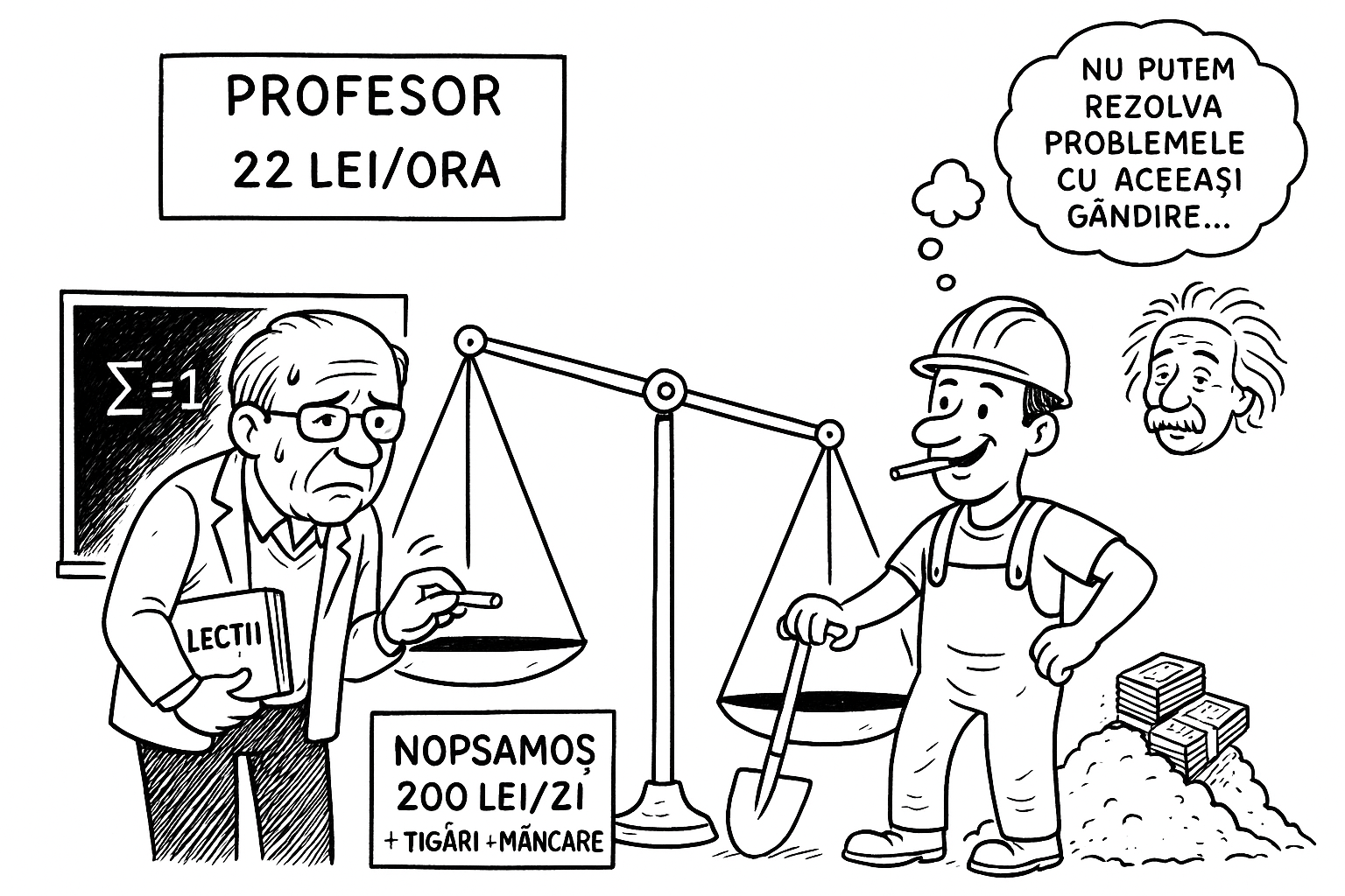 Între profesor și ”nopsamoș”