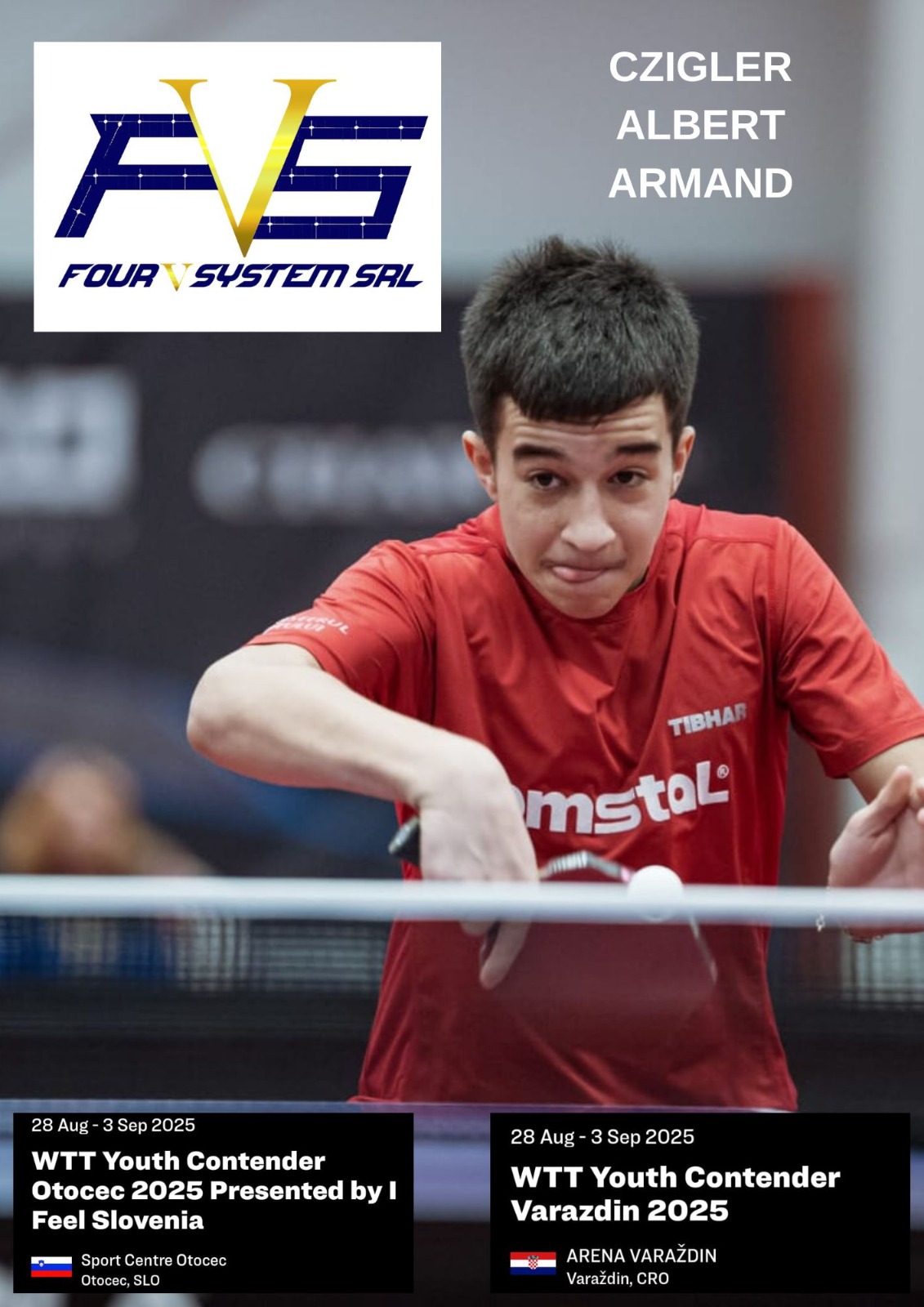 Tenis de masă: Doar trei puncte l-au despărțit pe Albert Czigler de o medalie la Cupa Mondială