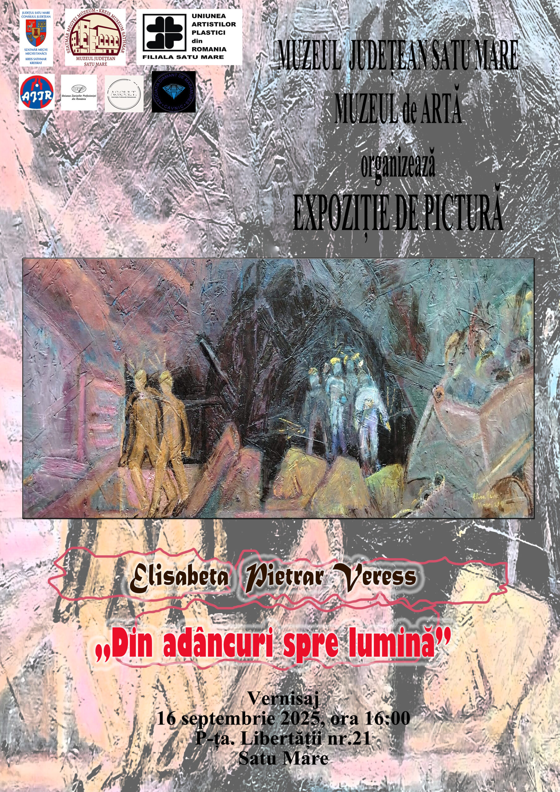 Vernisaj: „Din adâncuri spre lumină”- Elisabeta Pietrar Veress