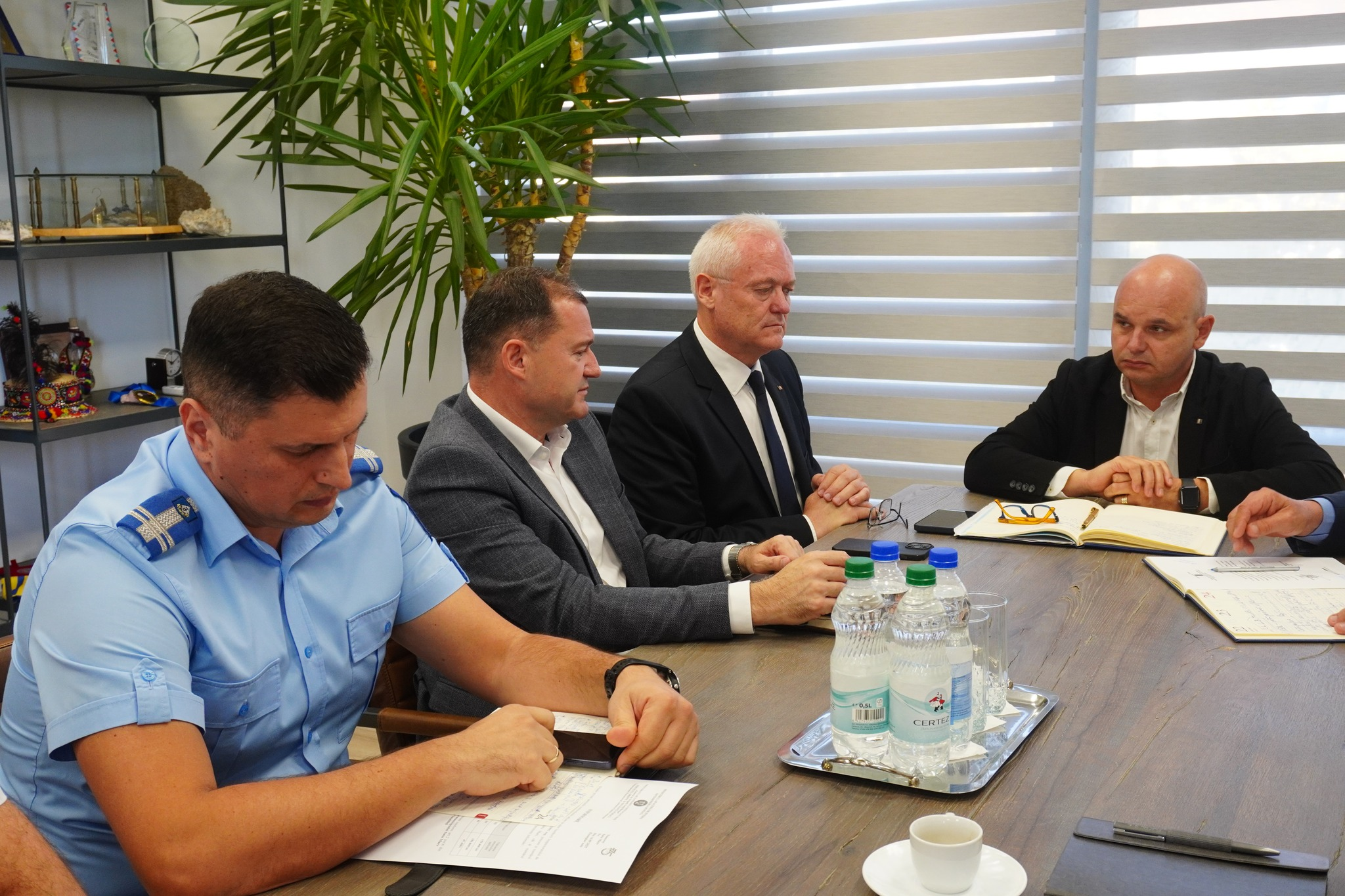 Ședința săptămânală de lucru cu șefii structurilor Ministerului Afacerilor Interne la Prefectură