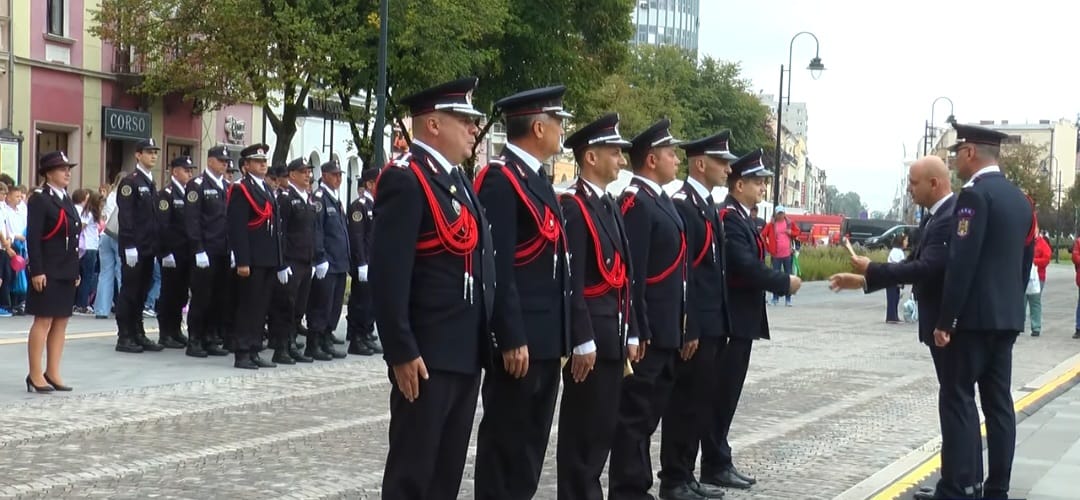 Înaintări în grad înainte de termen la ISU Satu Mare de Ziua Pompierilor din România
