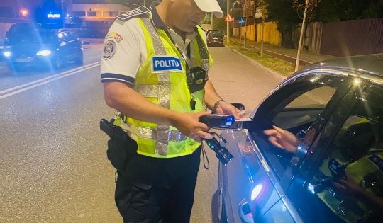 Acțiune a polițiștilor sătmăreni în localitatea Beltiug