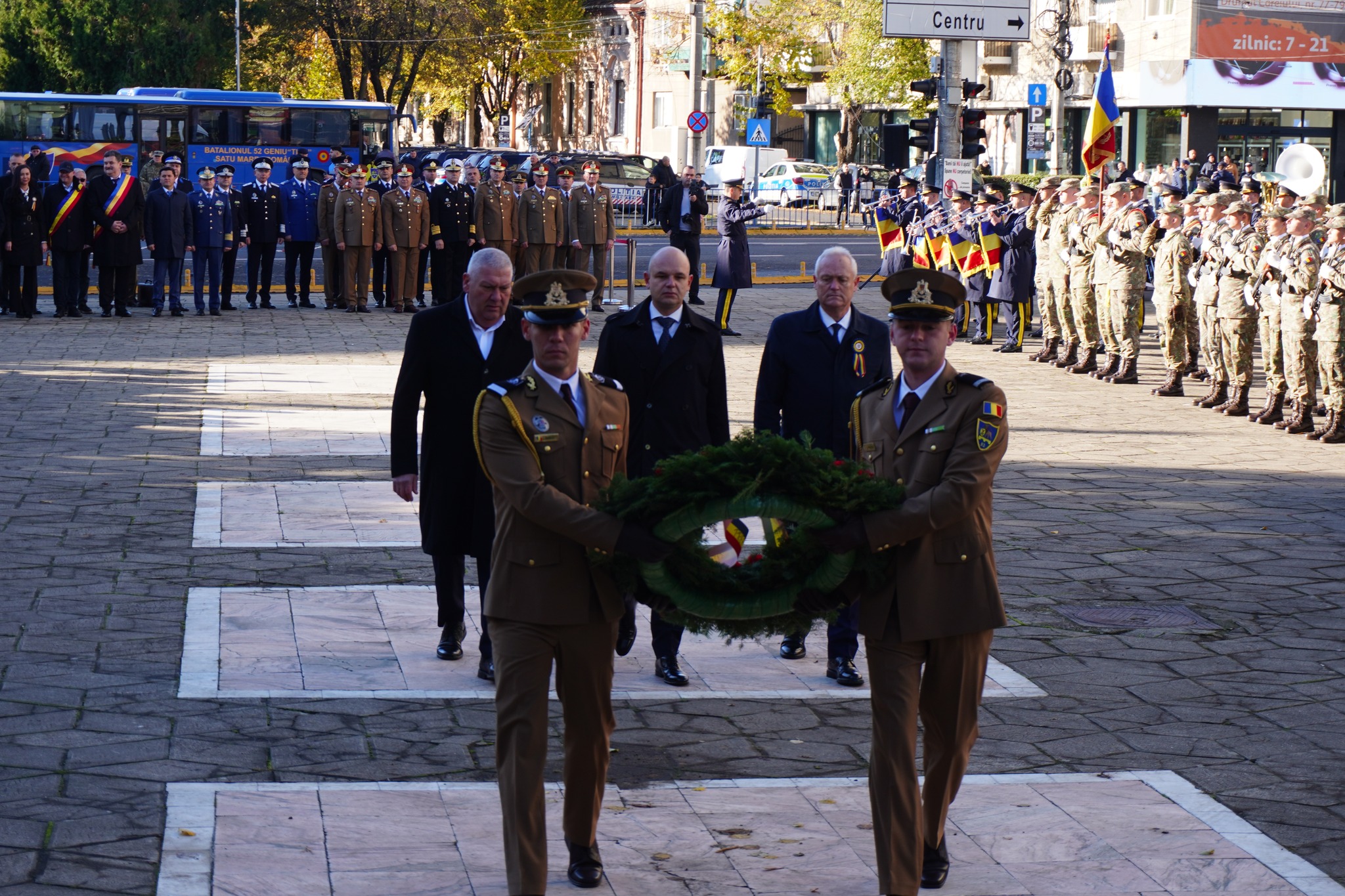 Zilei Armatei Române sărbătorită la Monumentul Ostașului Român din Municipiul Satu Mare