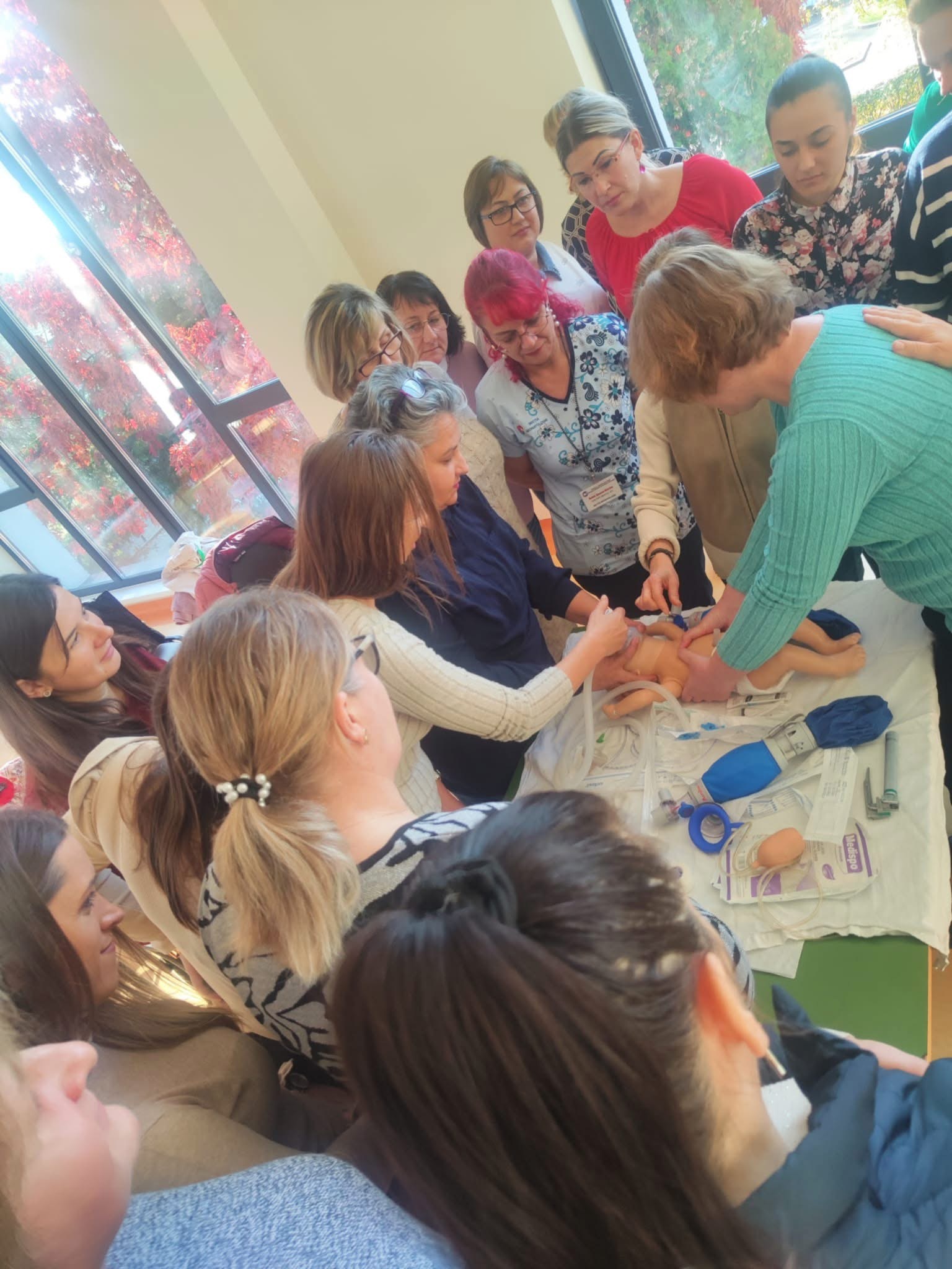 Un nou curs la Spitalul Județean „Resuscitarea și ventilația mecanică a nou-născutului prematur și la termen”