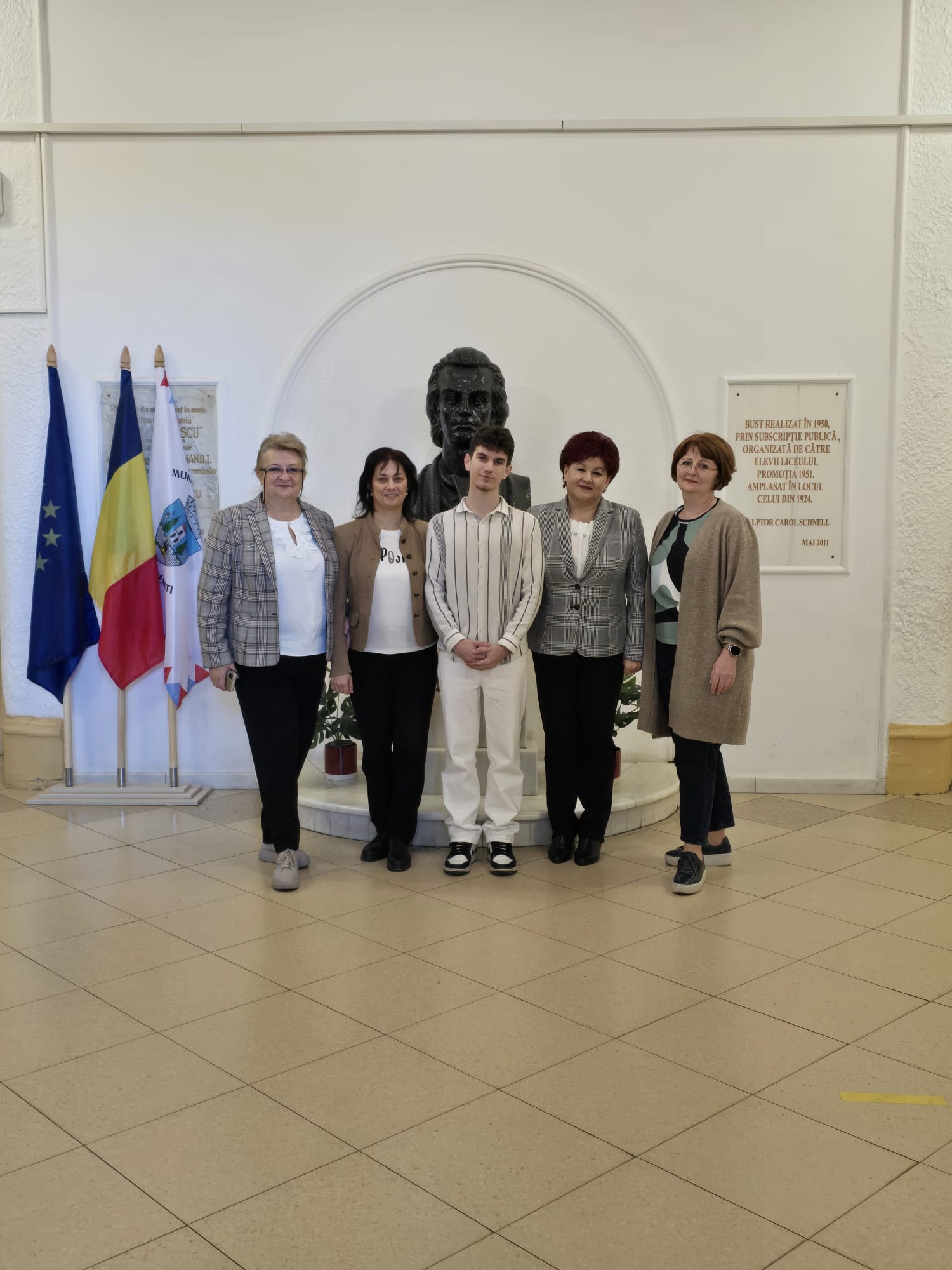 Un elev eminescian, printre tinerii europeni prezenți  la sesiunea EYP,  de la Brașov