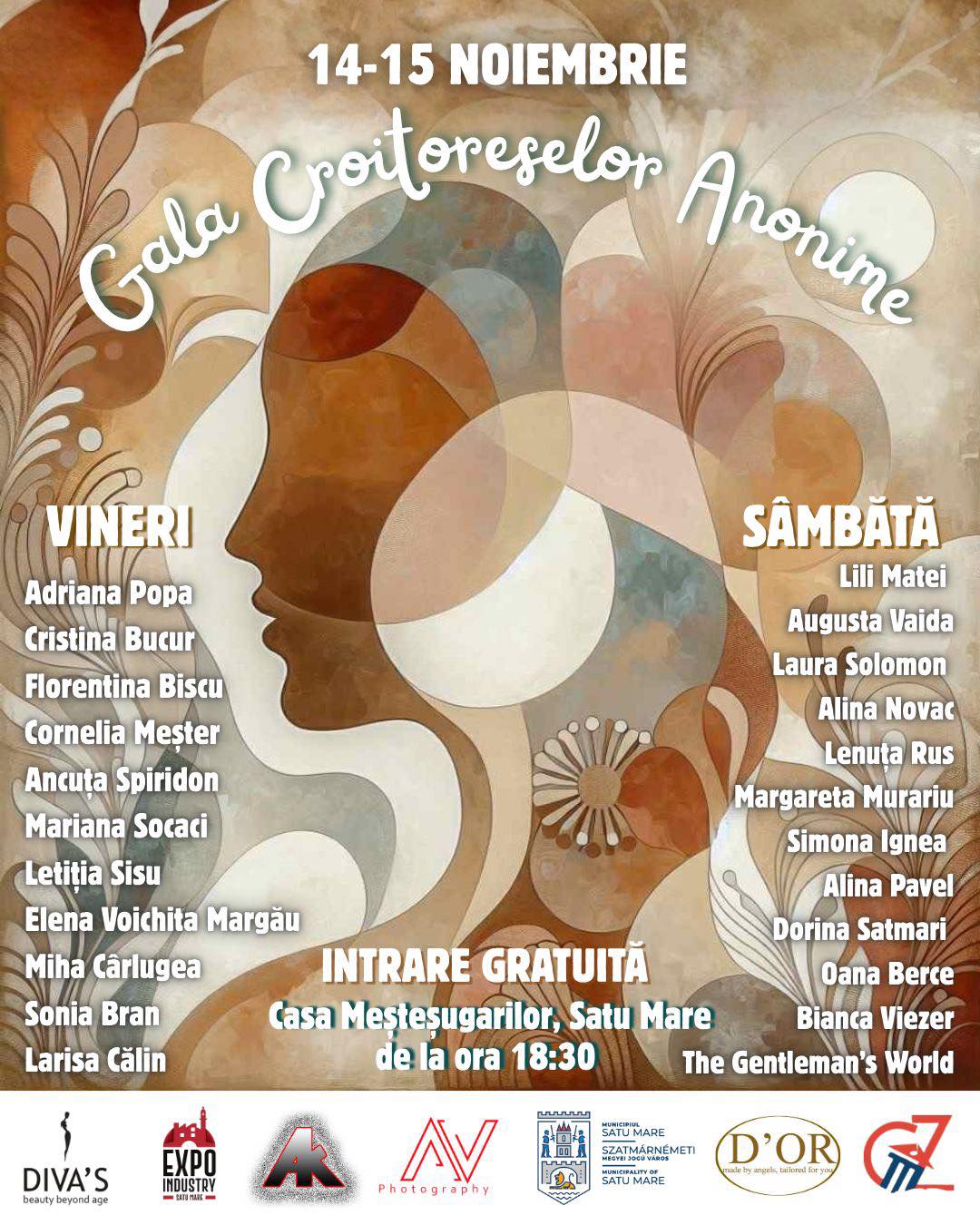 ELEGANŢĂ. Gala Croitoreselor Anonime – un spectacol al frumuseții și rafinamentului locale