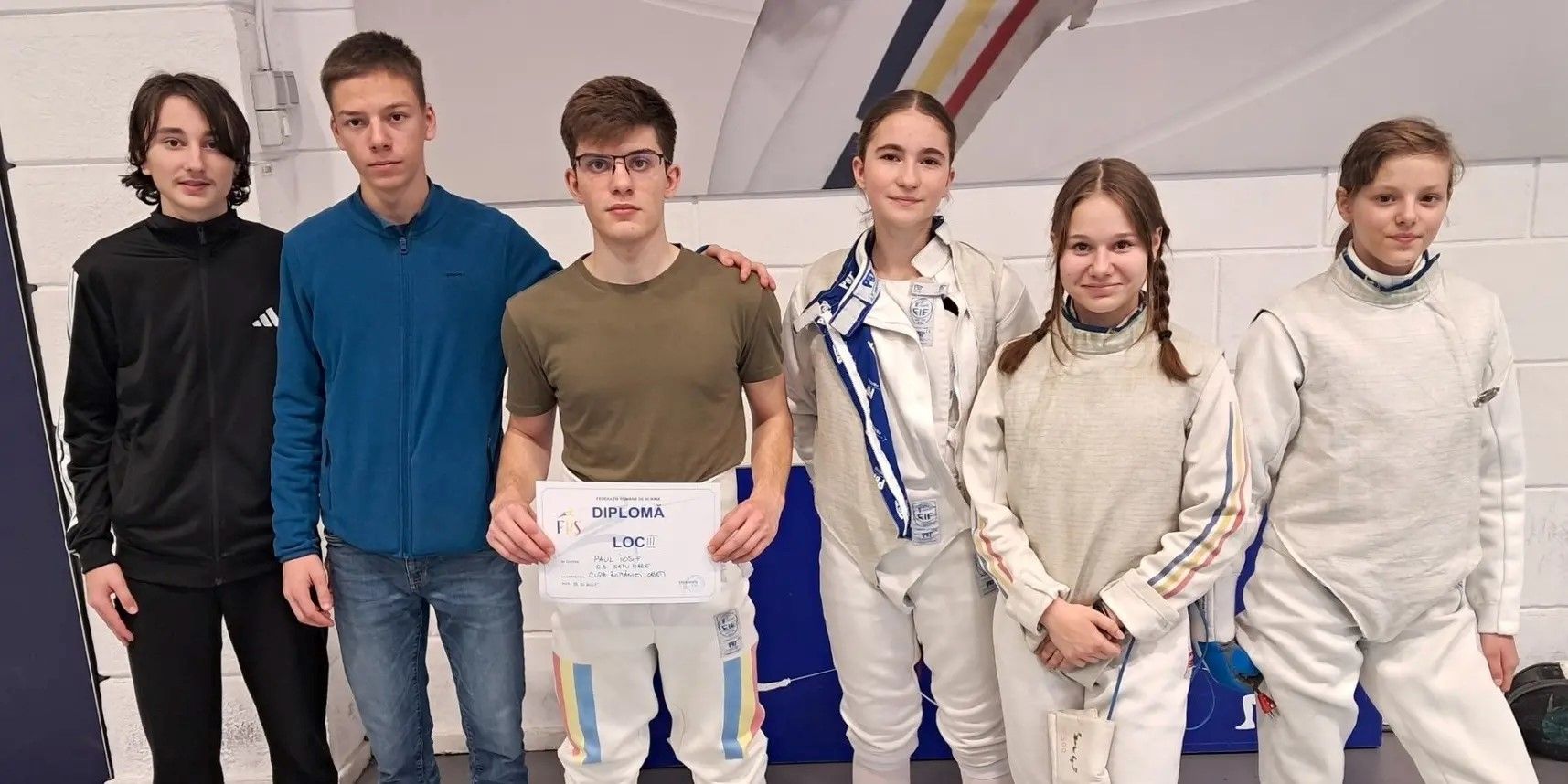 Floretă-cadeți: Bronz pentru Iosif Paul la Cupa României